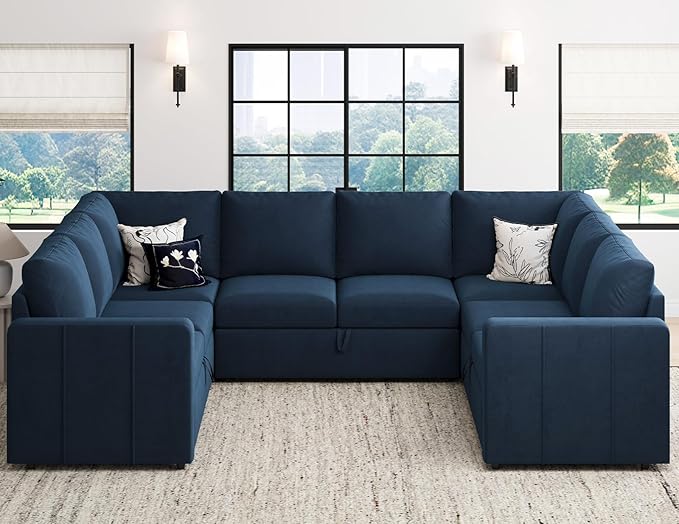 Belffin Modular Sectional Sleeper Sofa Bed