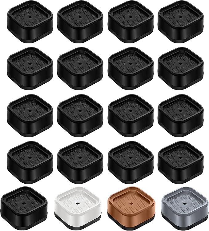 shouwuhho 16 Pack Furniture Risers Adjustable Bed Risers Heavy Duty Lifts