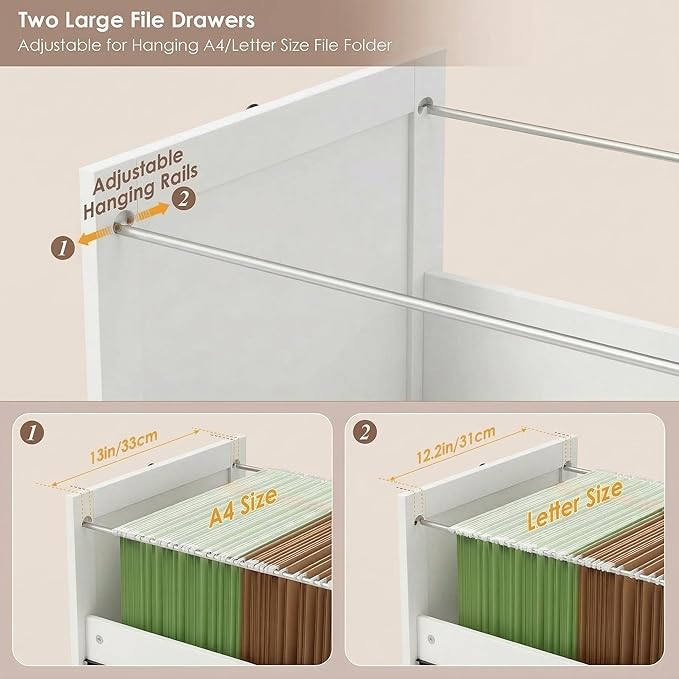 HIFIT 72'' Tall File Bookcase