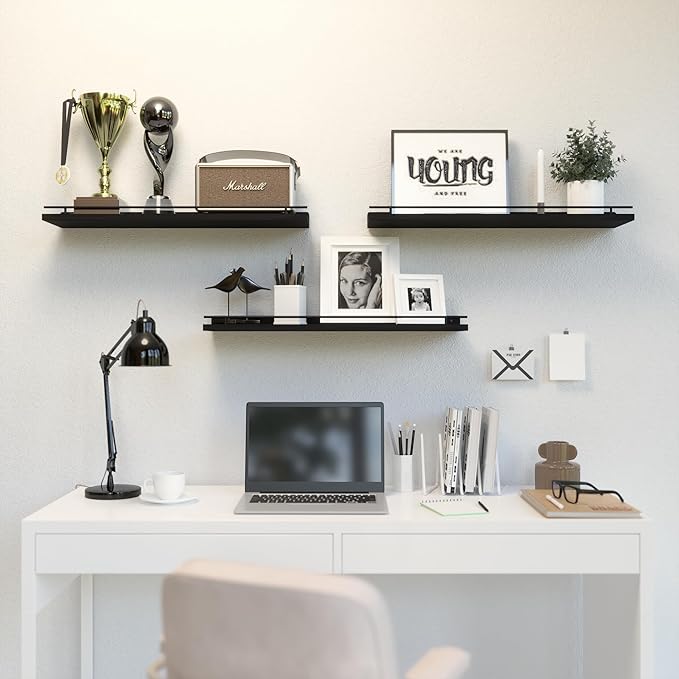 WOPITUES Floating Shelves 24 inch