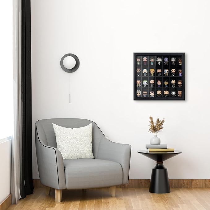Shot Glass Display Cabinet Solid Wood