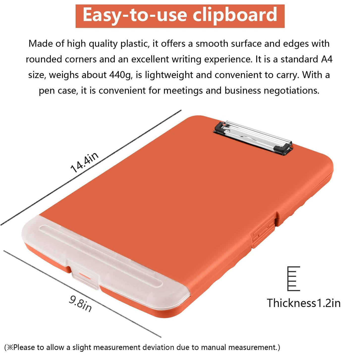 SFLHHDM Plastic Clipboard with Storage, High Capacity Clip Boards 8.5x11 with Storage, Heavy Duty Nursing Clipboards Folder, Cute Clipboard, Letter A4 Size Clipboards with Storage for Teachers, Nurse