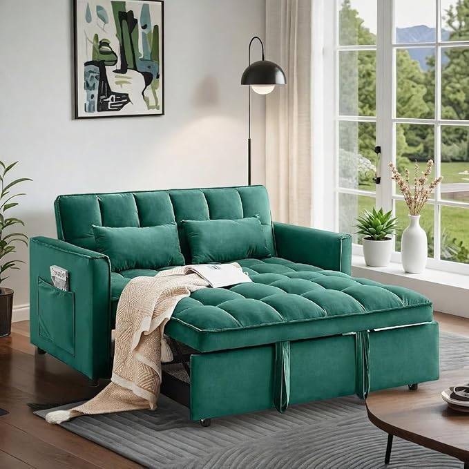 Convertible Sofa Bed, Pull Out Couch