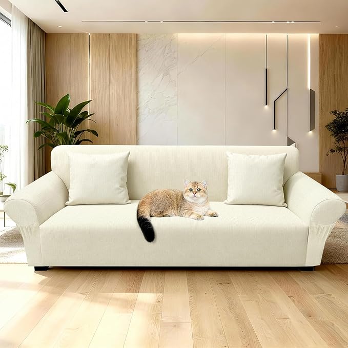Sofa Slipcover with 2 Pillow Cover