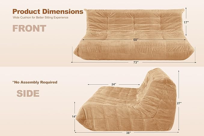 Bean Bag Chair, Giant Beanbag Chairs