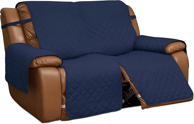 Easy-Going Loveseat Recliner Cover, Reversible Couch Cover