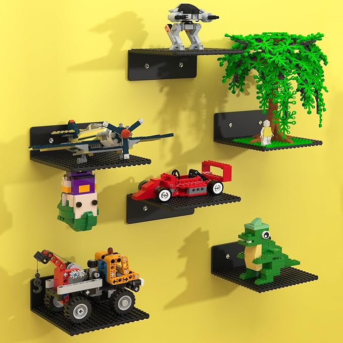 BlissBox 6-Pack Floating Shelves