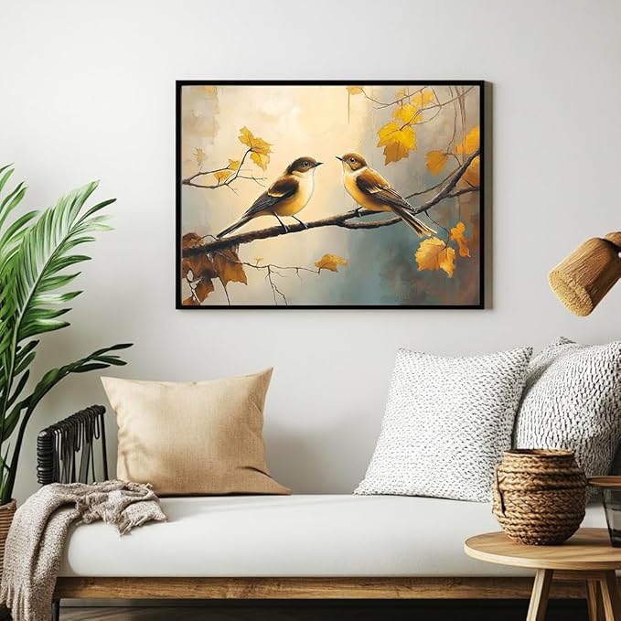 6 Sheets Birds Rub on Transfers