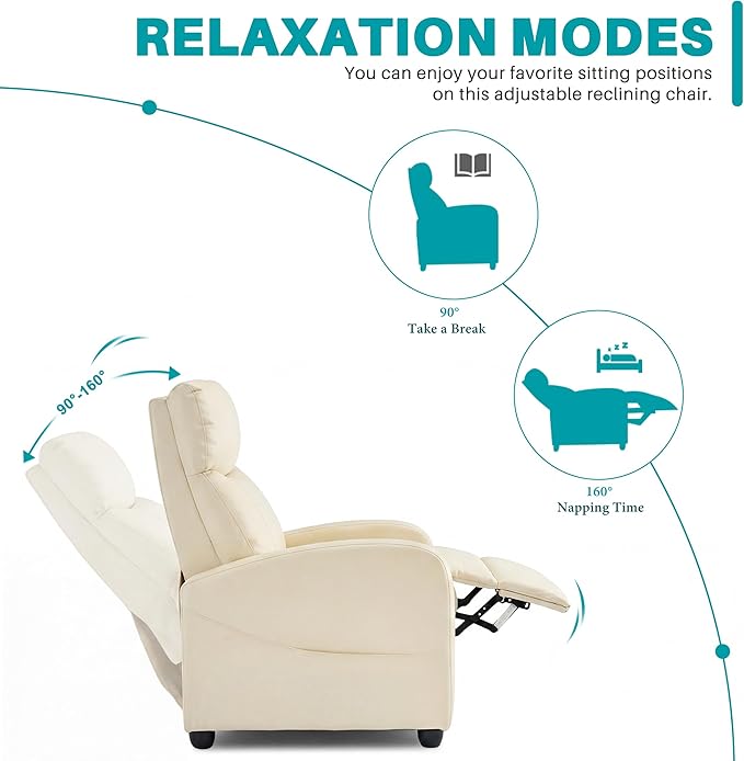 Sweetcrispy Massage Recliner Chair