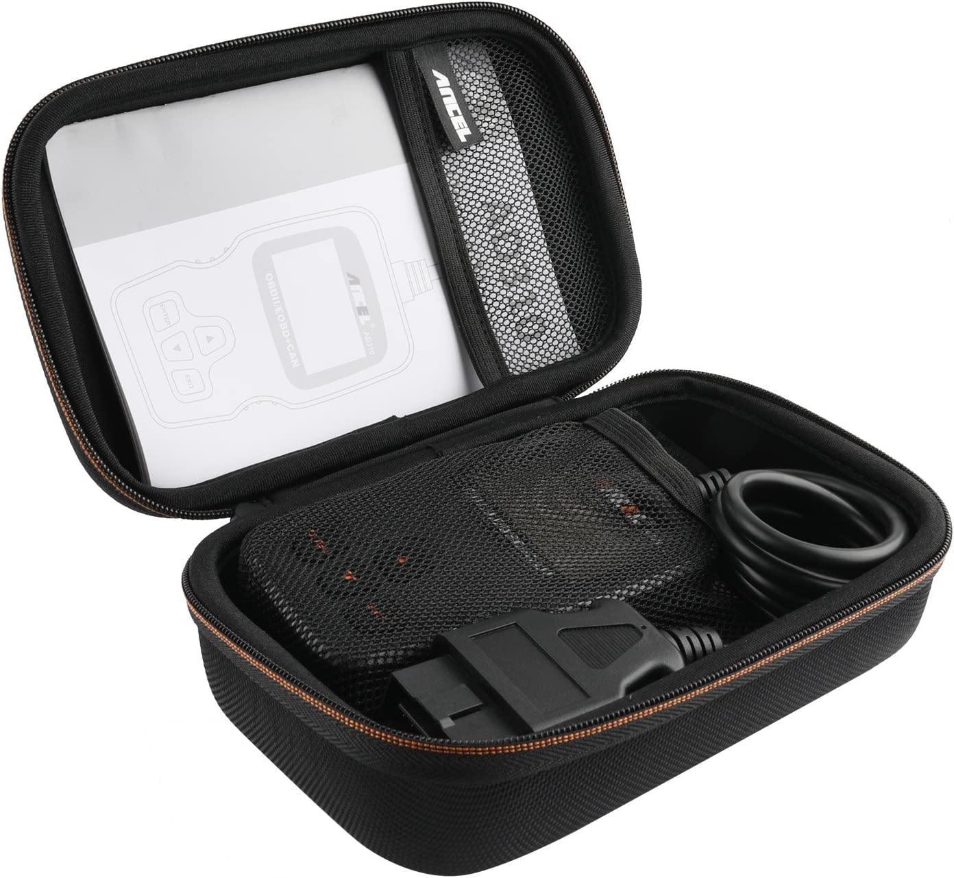 ANCEL Protective Case Storage Bag for OBD2 Scanner Code Reader Diagnostic Scan Tool Battery Tester