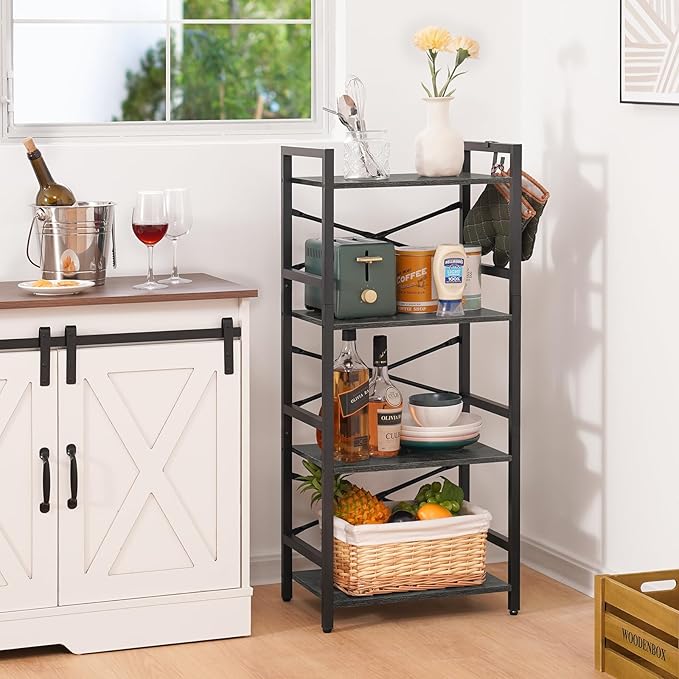 Yoobure 4 Tier Bookshelf