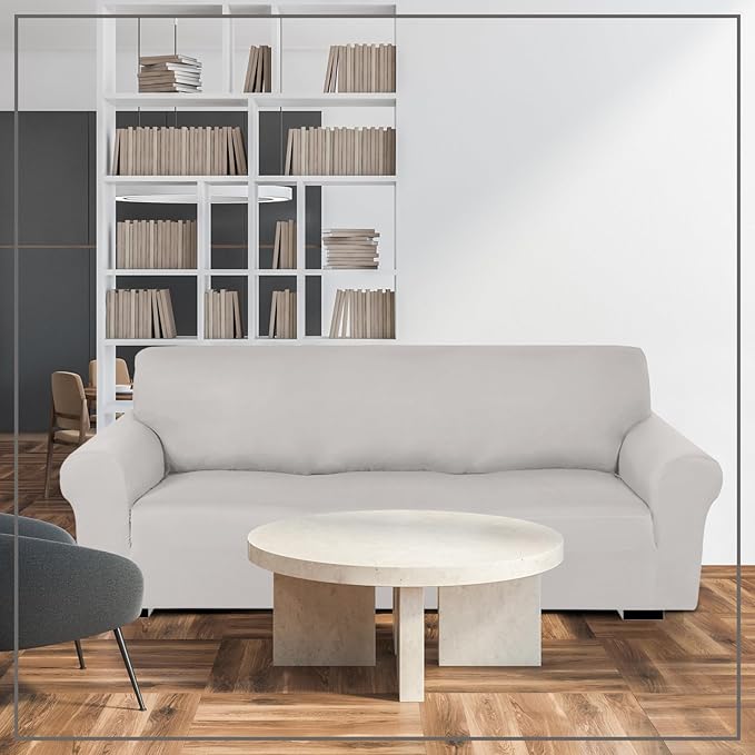 Peryiter 3 Pcs Couch and Loveseat Covers Set Sofa Cover