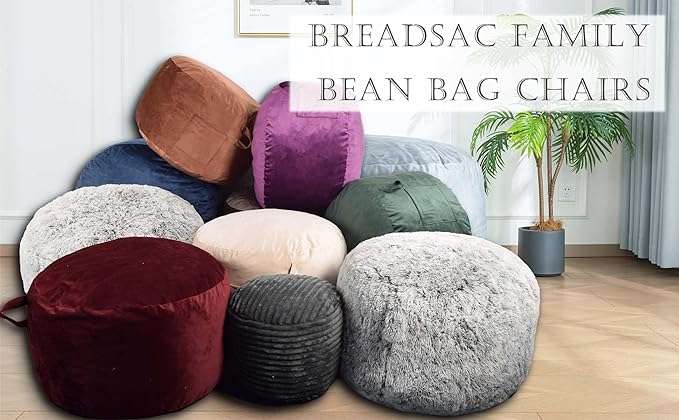 Bean Bag Chairs, Memory Foam Stuffing Bean Bag Chair