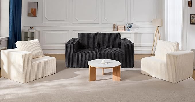 Modular Sectional Sofa 2 Seater Loveseat Modular Couch