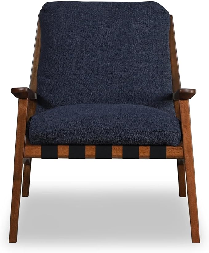 Grain Wood Furniture Solid Wood Mid Century Lounge Chair