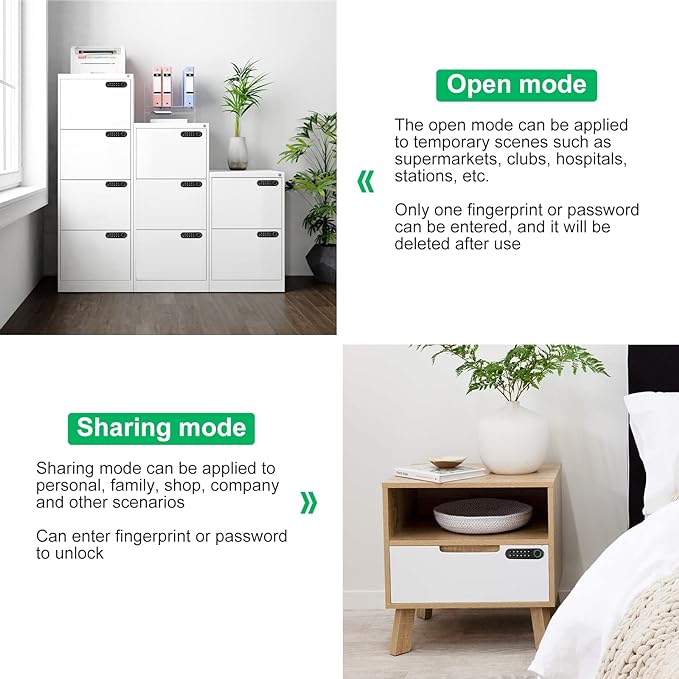 Fingerprint Cabinet Lock, Smart Biometric Password Lock