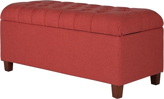 Homepop Home Decor | Tufted Ainsley Button Storage Ottoman Bench