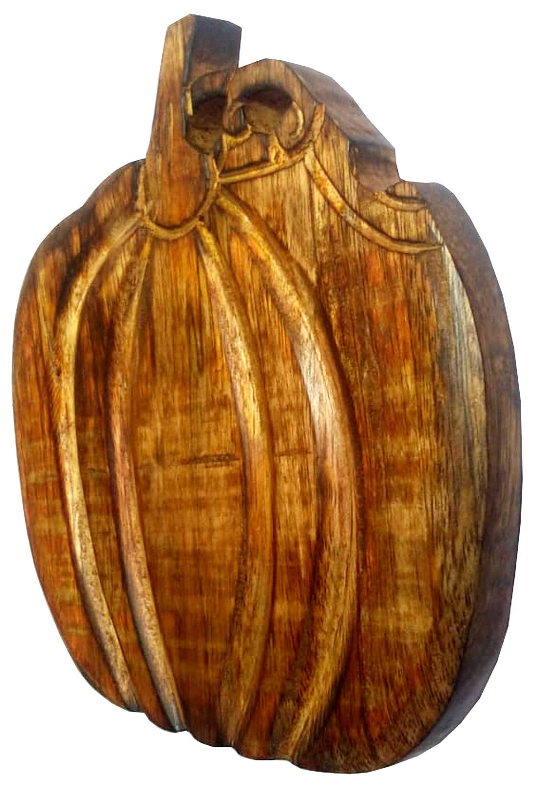 Purpledip Wooden Trivet 'Halloween Pumpkin': Coaster Hot Pad Mat Wall Hanging Wall Panel Decor (11989)