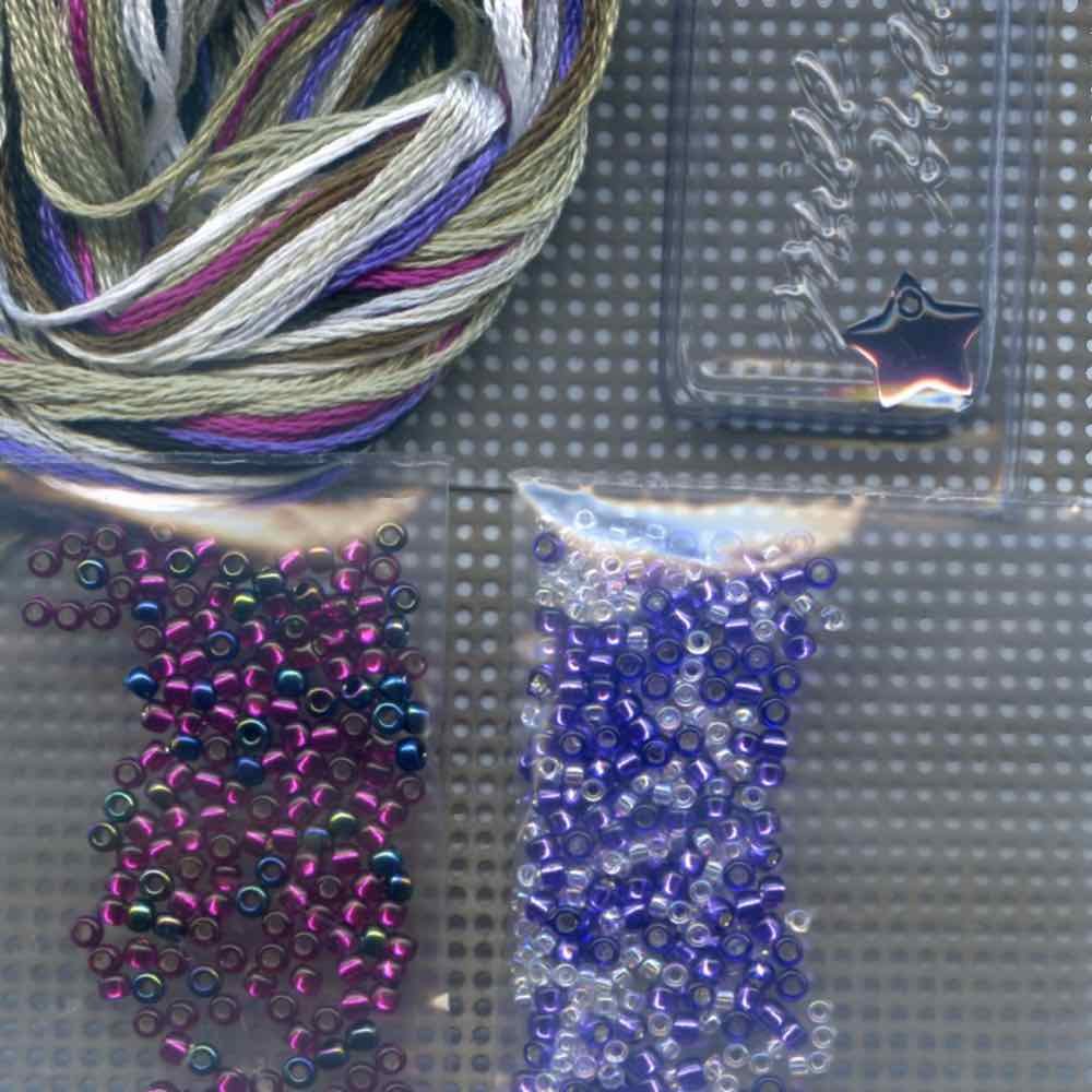 Haunted Zone Beaded Halloween Counted Cross Stitch Kit Mill Hill 2105 Autumn Harvest MH185204