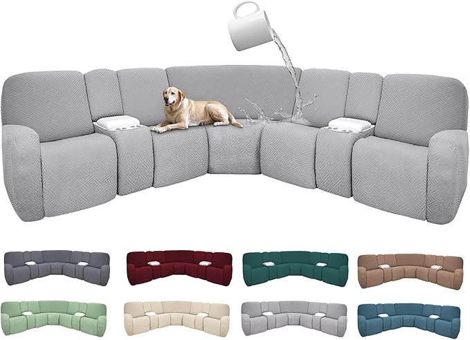 100% Waterproof Sectional Recliner Couch Covers