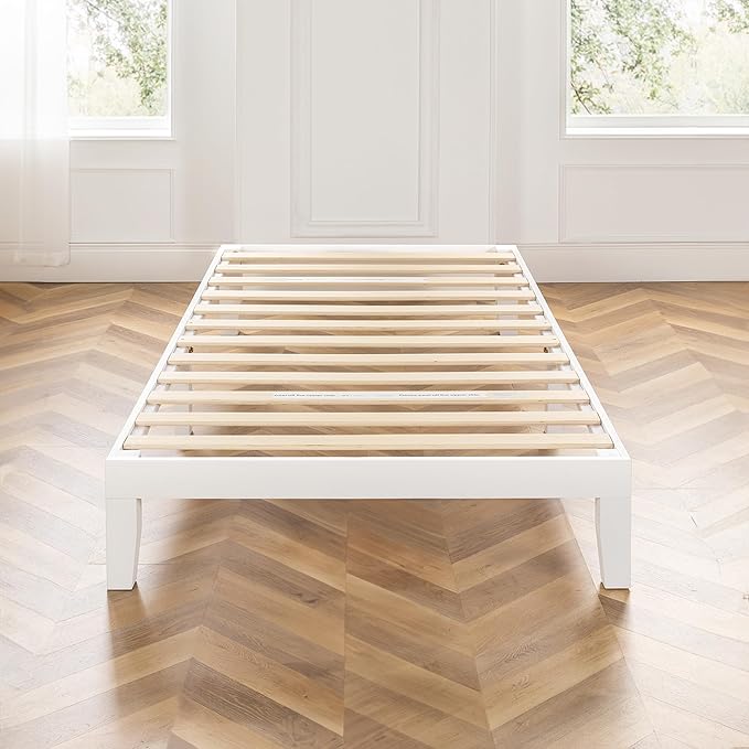 Mellow Naturalista Classic 12 Inch Solid Wood Platform Bed