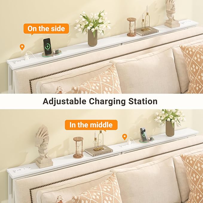 ELYKEN 2 Pack 5.9" Narrow Console Sofa Table