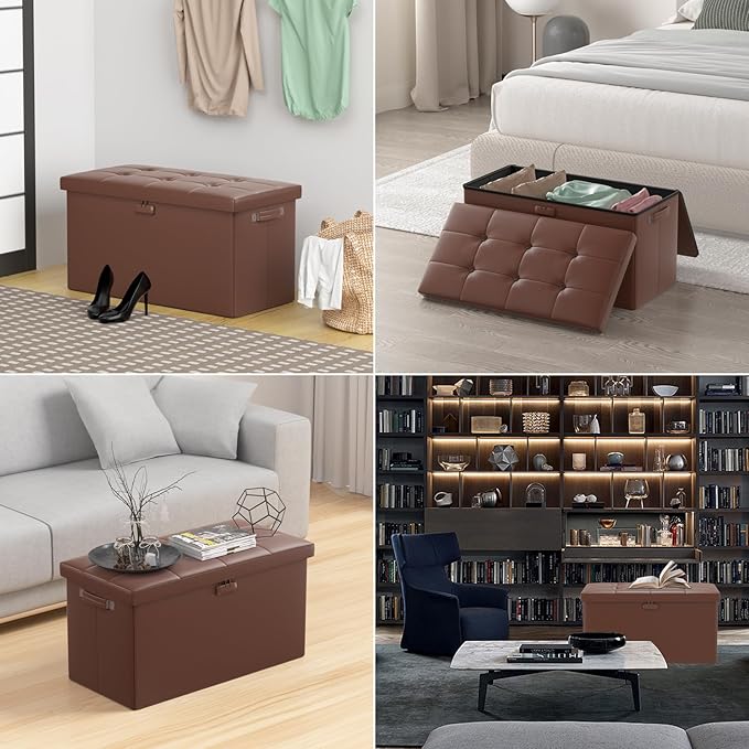 DocSafe Storage Ottoman Bench