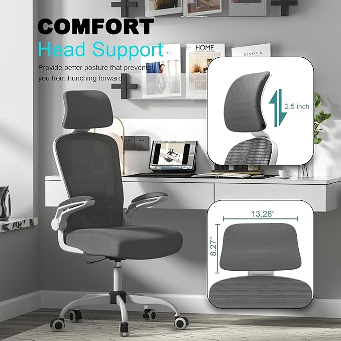 Mimoglad Office Chair, High Back Ergonomic Desk Chair