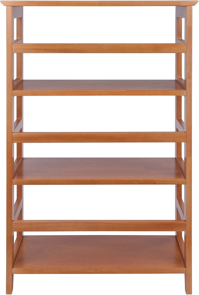 Winsome Studio 3-Tier Bookshelf, Classic Display Bookcase, Functional & Stylish