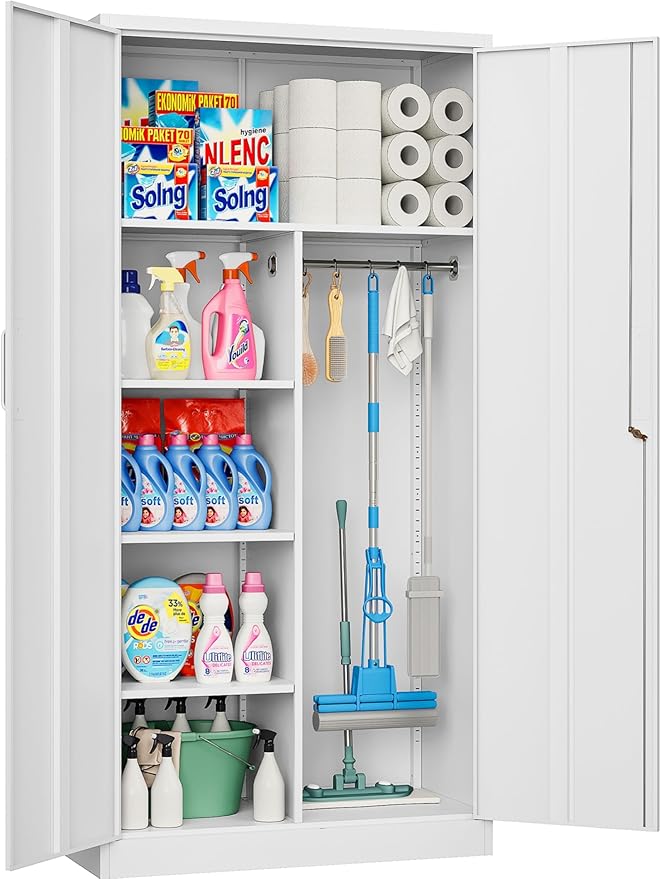 Wide & Deep Metal Storage Cabinet