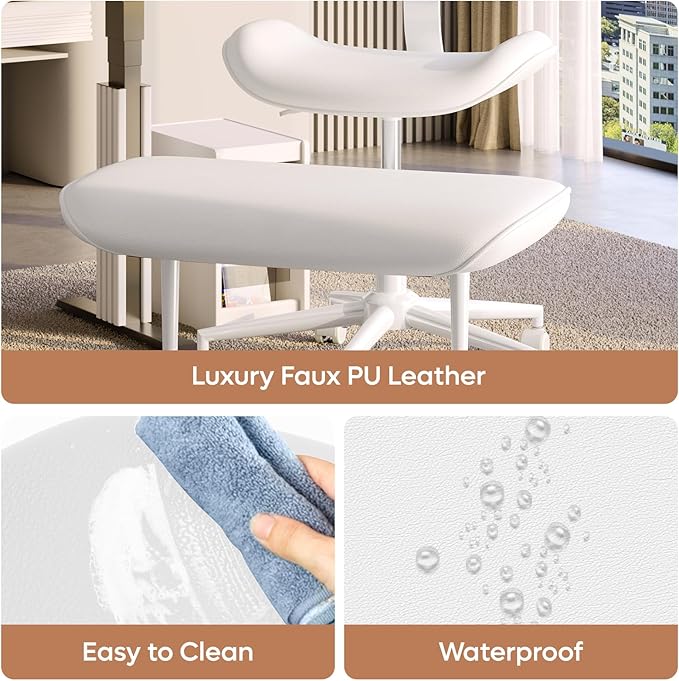 Pinmoco Upgraded Cross Legged Office Chair