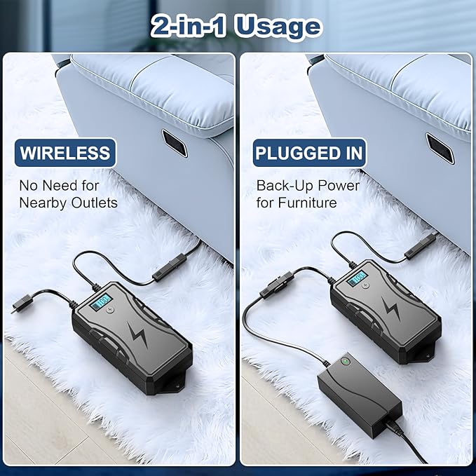 SWANPOW Battery Pack for Reclining Furniture, 2500mAh Universal Recliner