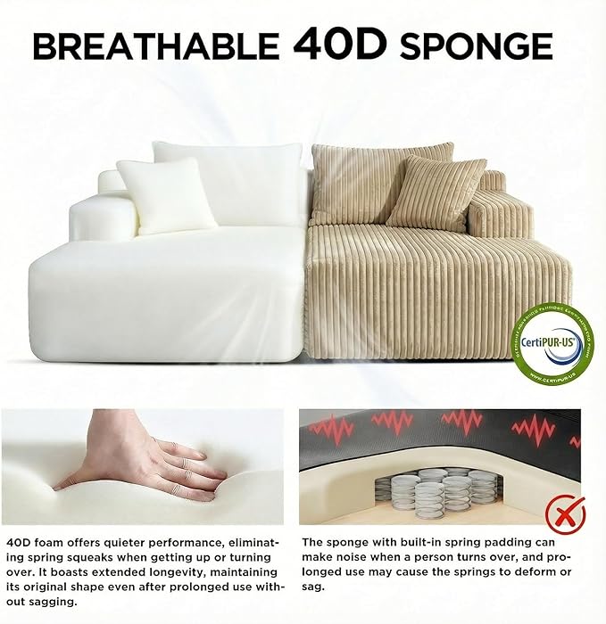 Sytopia Loveseat Chaise Lounge
