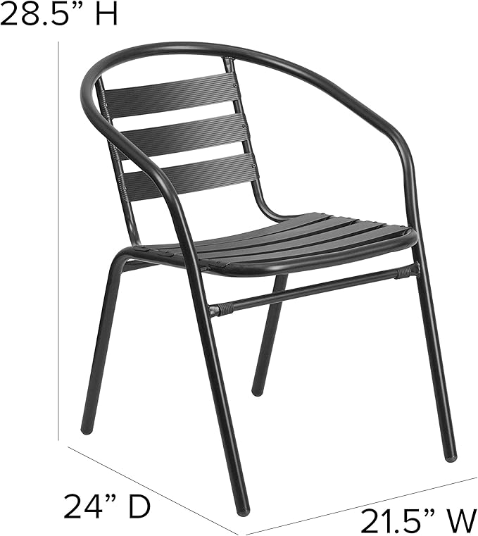 Flash Furniture Lila 5 Piece Patio Dining Set