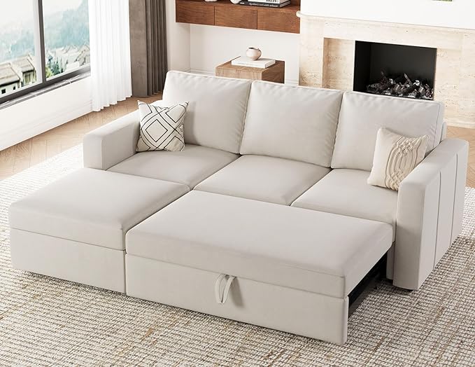 Belffin Modular Sectional Sleeper Sofa