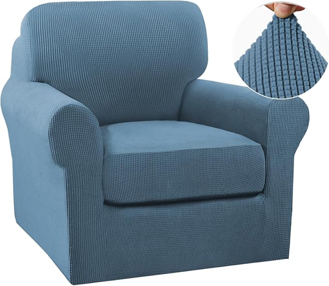 Turquoize 2 Piece Chair Covers Chair Slipcovers