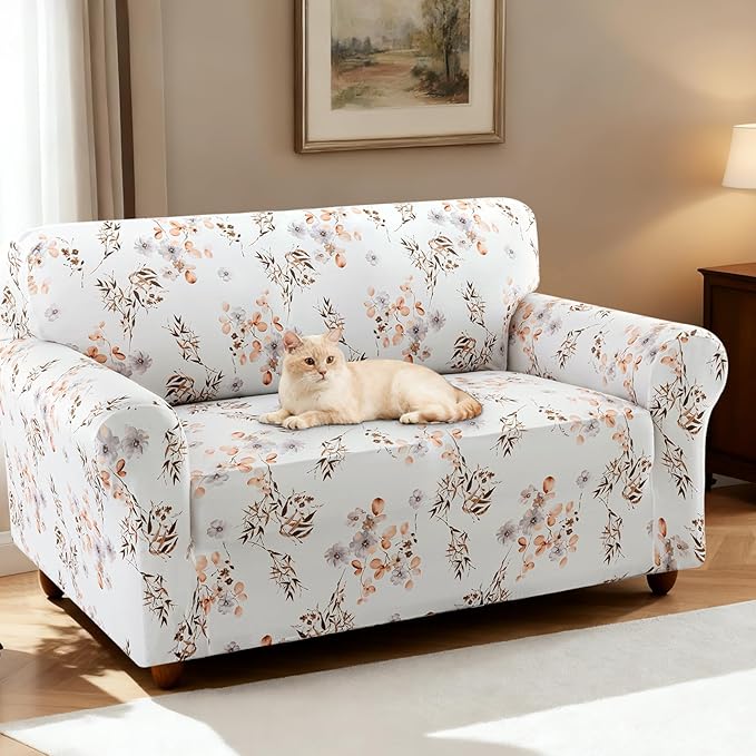 H.VERSAILTEX Printed Couch Slip Covers