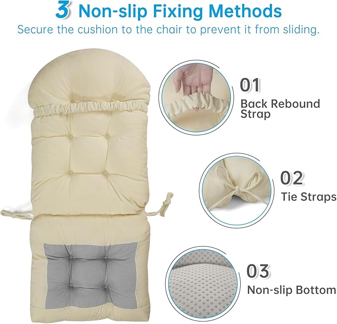 Rocking Chair Cushions Set