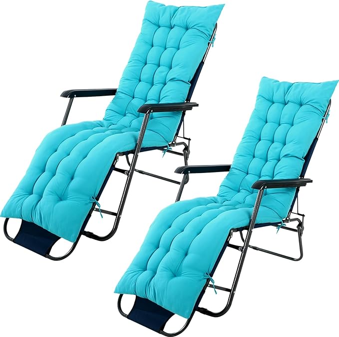 67 x 19 Inch Chaise Lounge Cushions Soft Lounge Chair Cushion Gravity Chair