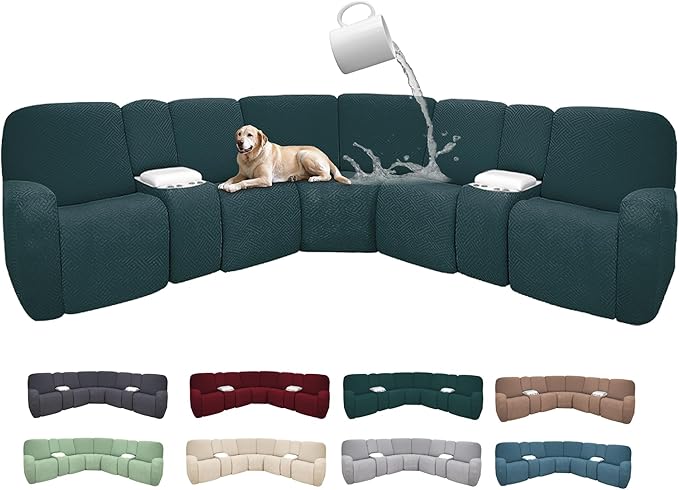 100% Waterproof Sectional Recliner Couch Covers