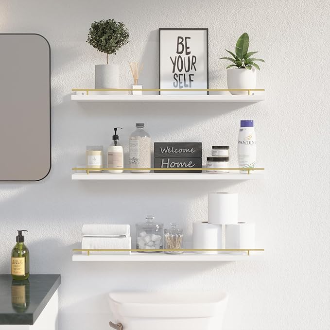 WOPITUES Floating Shelves 24 inch