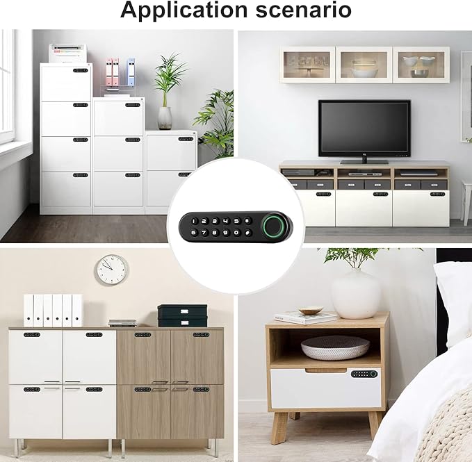 Fingerprint Cabinet Lock, Smart Biometric Password Lock