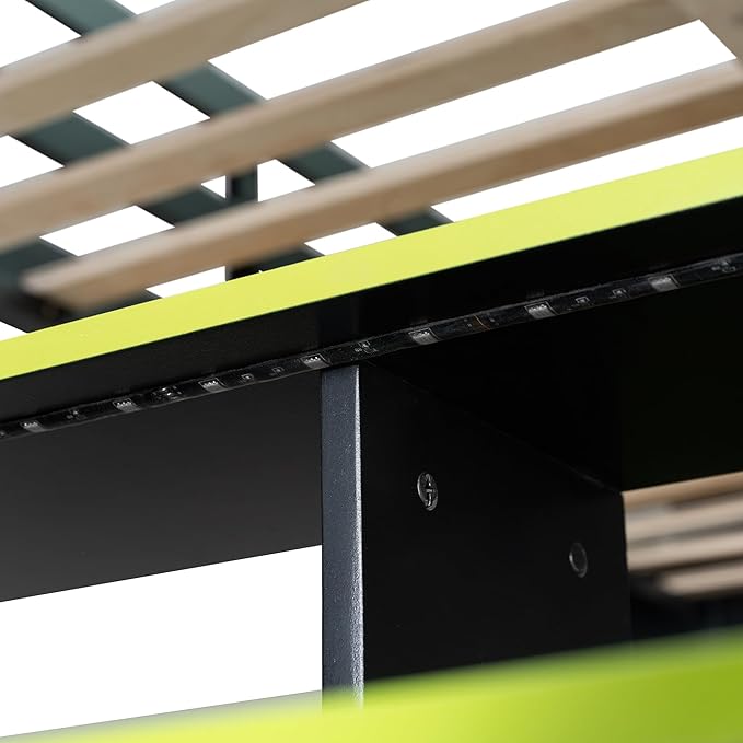 Full Size Wood Esports Loft Bed