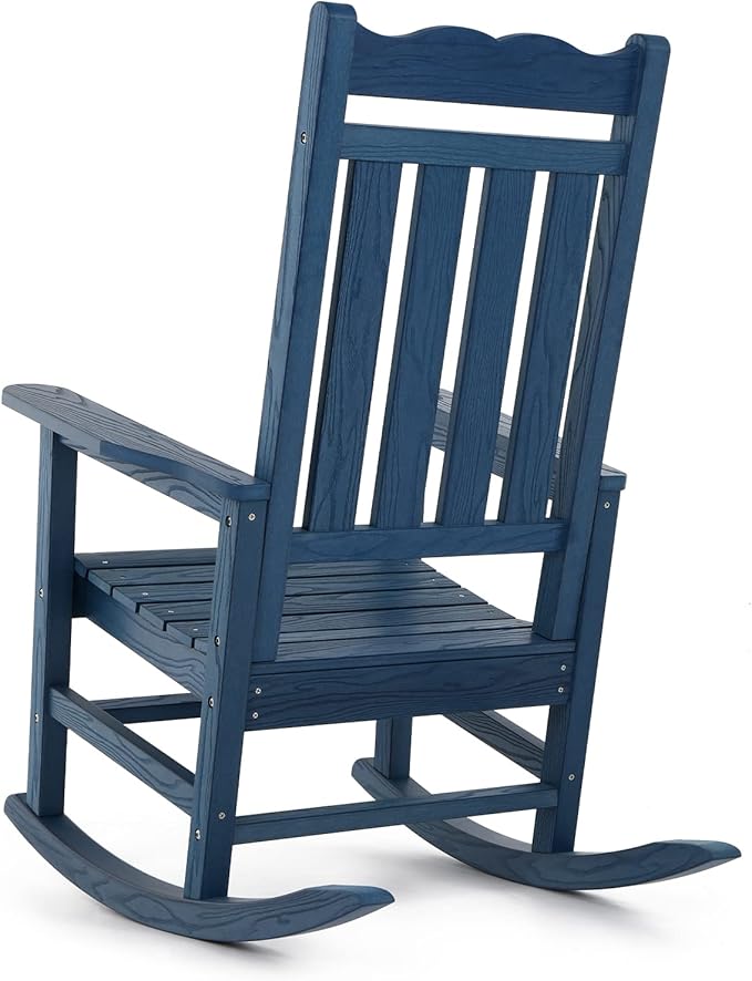 Stoog All-Weather Outdoor Rocking Chair, Porch Rocker