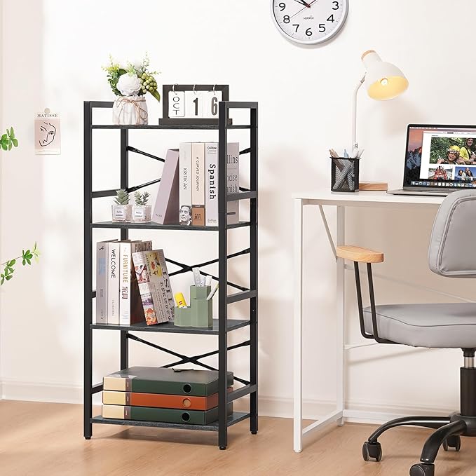 Yoobure 4 Tier Bookshelf