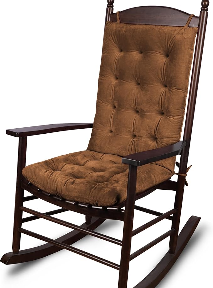 ELFJOY Rocking Chair Cushion Large Rocking Chair Pads