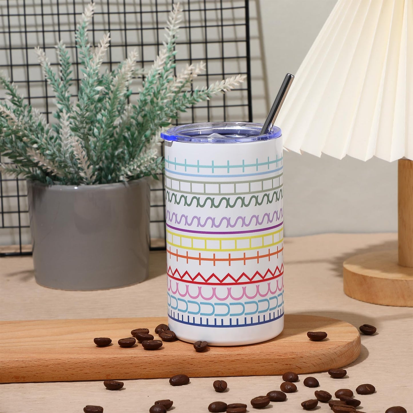 Geiserailie 12 oz Hidden Message Tumbler Funny Coffee Travel Insulated Mug Skinny Tumbler with Lid and Straw White Elephant Gag Gifts Cup for Bestie Friend Coworker Family Employee Gift