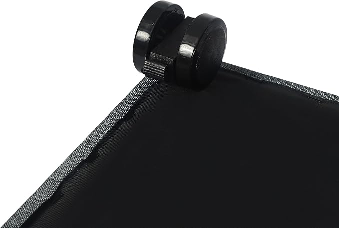 Adeco 17.5" Square Fabric Ottoman