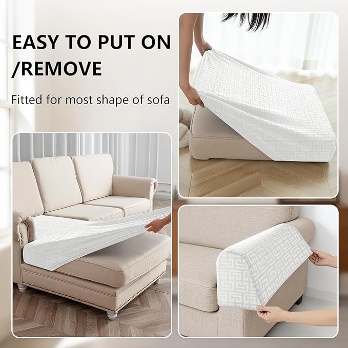 UNBBRRL Stretch Couch Armrest Covers