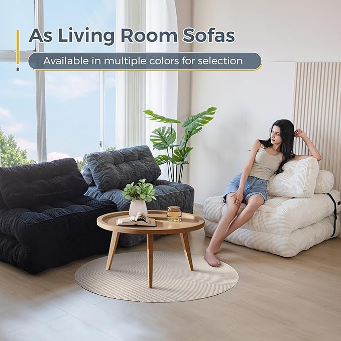 MAXYOYO Folding Sofa Bed, Convertible Sleeper Chair